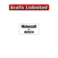 Coil Decal, Motorcraft 1973 - 1984