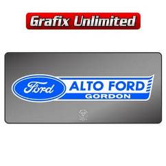 Dealership Decal, Alto Ford Gordon