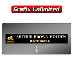 Dealership Decal, Arthur Brown Holden