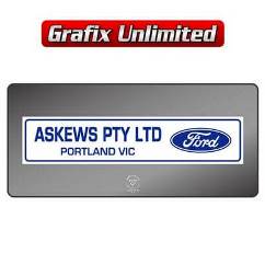 Dealership Decal, Askews Pty Ltd