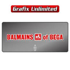 Dealership Decal, Balmains of Bega