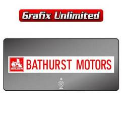 Dealership Decal, Bathurst Motors