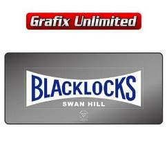 Dealership Decal, Blacklocks Swan Hill