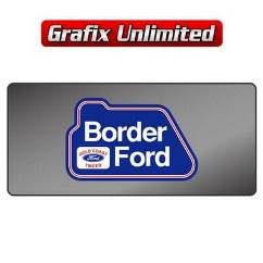 Dealership Decal, Border Ford