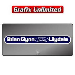 Dealership Decal, Brian Glynn Lilydale