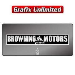 Dealership Decal, Browning Motors Quirindi