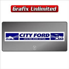 Dealership Decal, City Ford