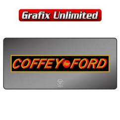 Dealership Decal, Coffey For Ford