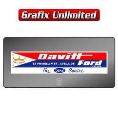 Dealership Decal, Davitt Ford