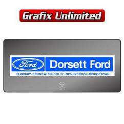 Dealership Decal, Dorsett Ford