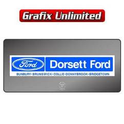 Dealership Decal, Dorsett Ford