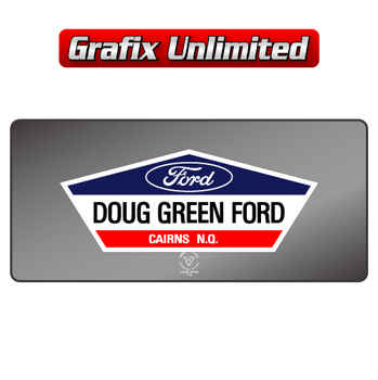 Dealership Decal, Doug Green Ford