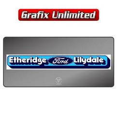 Dealership Decal, Etheridge Ford Lilydale