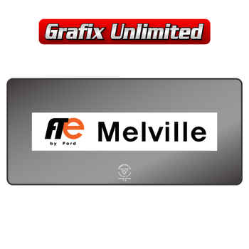 Dealership Decal, FTE Melville