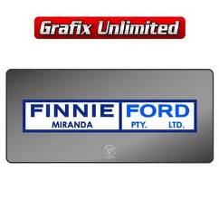 Dealership Decal, Finnie Ford