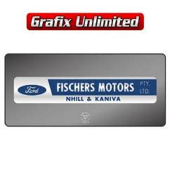 Dealership Decal, Fischers Motors