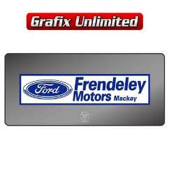 Dealership Decal, Frendeley Motors 1972 - 1978