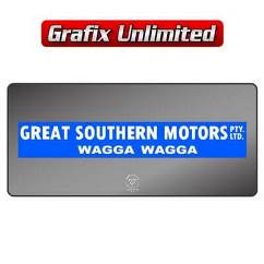 Dealership Decal, Great Southern Motors