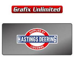 Dealership Decal, Hastings Deering