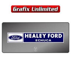 Dealership Decal, Healey Ford Echuca