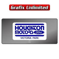 Dealership Decal, Houghton Motors