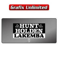 Dealership Decal, Hunt Holden Lakemba