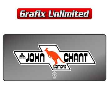 Dealership Decal, John Chant Lismore