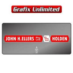 Dealership Decal, John H Ellers Pty Ltd