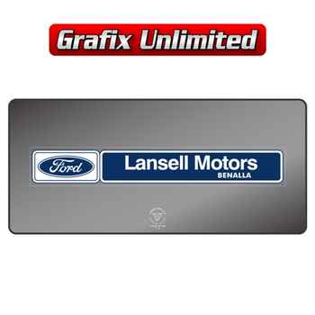 Dealership Decal, Lansell Motors Benalla