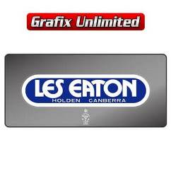 Dealership Decal, Les Eaton Canberra