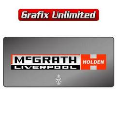 Dealership Decal, McGrath Holden Liverpool