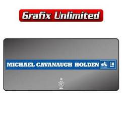 Dealership Decal, Michael Cavanaugh Holden