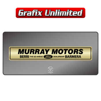 Dealership Decal, Murray Motors Berri Barmera