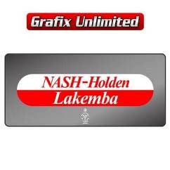 Dealership Decal, Nash Holden Lakemba