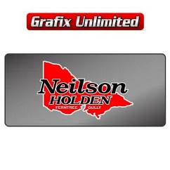 Dealership Decal, Neilson Holden Ferntree Gully