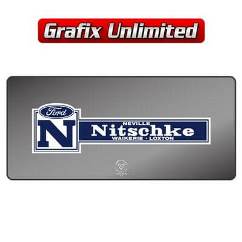 Dealership Decal, Neville Nitschke