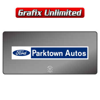 Dealership Decal, Parktown Autos