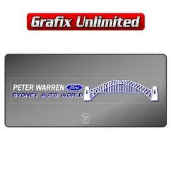 Dealership Decal, Peter Warren 2004 - 2008