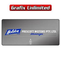 Dealership Decal, Prescott Motors