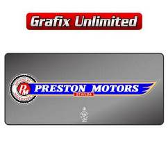 Dealership Decal, Preston Motors St.Kilda