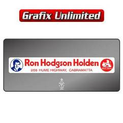 Dealership Decal, Ron Hodgson