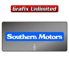 Dealership Decal, Southern Motors 1974 - 1977