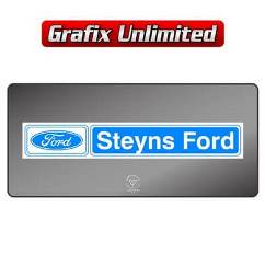 Dealership Decal, Steyns Ford