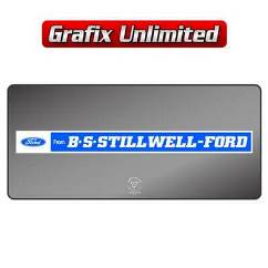 Dealership Decal, Stillwell BS Ford