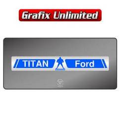 Dealership Decal, Titan Ford