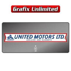 Dealership Decal, United Motors Adelaide & Elizabeth