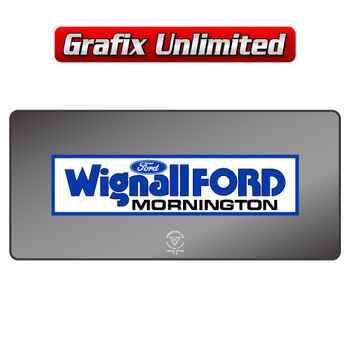 Dealership Decal, Wignall Ford Mornington