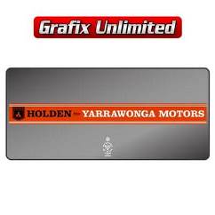 Dealership Decal, Yarrawonga Motors