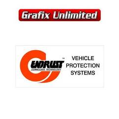 Endrust Vehicle Protection Systems Decal 