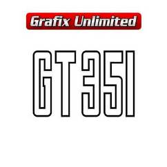 GT 351 Decal, Gaurd